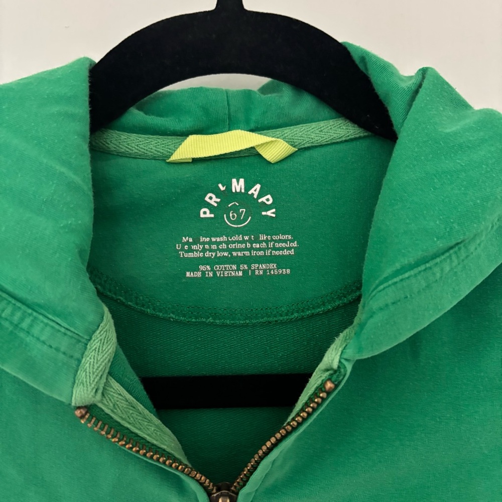 Green Primary Kids Hoodie - Picture 2 of 3